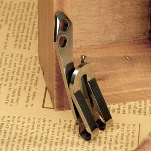 Stainless Steel Waist Belt Money Keychain Clip Bar Bottle Opener Multi EDC Tool - Picture 1 of 1