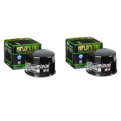 FILTRO DE ACEITE HIFLO FILTRO PAQUETE DE 2 HF147 2007 2008 2009 Yamaha V Star 1300A 1300CT Foto 1 de 2
