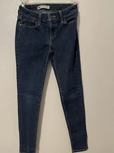 Ladies Levi 535 Leggings Jeans Sz 3 - Picture 1 of 10
