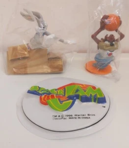 Vintage Space Jam Bugs Bunny Taz 1996 Tortenaufleger Neu in Verpackung (3) Artikel - Bild 1 von 5