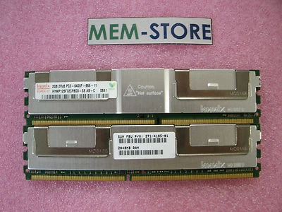 X5111A 371-4185-01 4GB (2x2GB) 800MHz ECC Memory Sun Fire X2250 E5462 Approved - Image 1 of 2