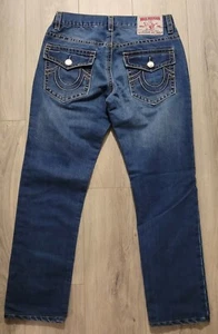 JEANS CÓMODOS ELÁSTICOS PRELAVADOS TRUE RELIGION LOGAN VINTAGE TALLA 30 PARA MUJER - Imagen 1 de 11