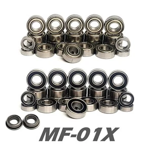 Lagerset für TAMIYA MF01X MF-01X KÄFER ESCORT RALLY JIMNY 26 GUMMI/METALL - Bild 1 von 21