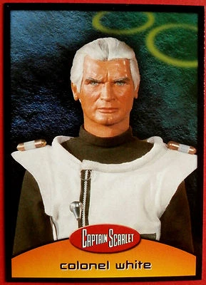 CAPTAIN SCARLET - Card #18 - Colonel White - Cards Inc 2001 - Image 1 of 2
