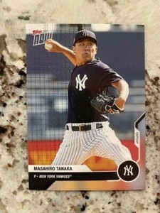 2020 TOPPS NOW ROAD TO OPENING DAY RTOD CARD NEW YORK YANKEES MASAHIRO TANAKA