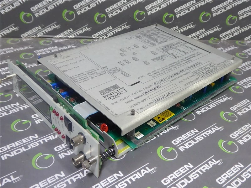 USED Bently Nevada 3300 Series Velocity Monitor 3300/55-01-01-02-02-00-00-02-00 - Image 1 of 4