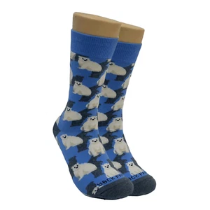 Polar Bear Patterned Socks (Adult Small) - Picture 1 of 3