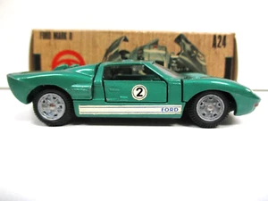 MEBETOYS - ITALY - FORD GT40 GT-40 MK MARK II LeMANS RACE CAR 1/43 DIECAST - BOX - Picture 1 of 20