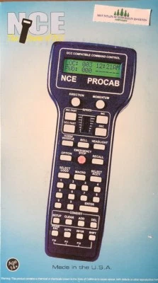 NCE 10 Deluxe ProCab Throttle backlit LCD Screen PRO CAB  524-10   | $5 Offer - Image 1 of 4