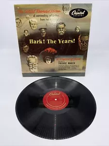 Hark! The Years! 1940s Voices Of Historical Figures LP Capitol Red Label Lp - Imagen 1 de 11