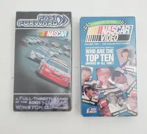 2 Nascar VHS Bänder Top Ten Treiber Winston 2001 Vintage - Bild 1 von 6