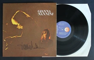 Gianna Nannini Lp Vinile 33 Giri Autografato Gianna Nannini 1° Album Autografo - Foto 1 di 4