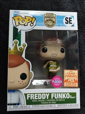 Funko Freddy As Shaggy Flocked 4500st Scooby-Doo Fundays Camp - Bild 1 von 4
