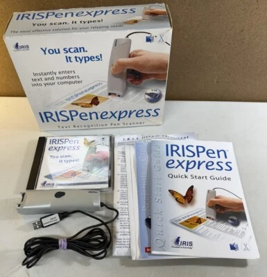 IrisPen Express Text Recognition Pen Scanner for Text & Numbers Hand Held CIB - Image 1 of 4