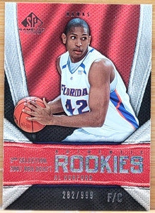 2007-08 SP GAME USED AL HORFORD ROOKIES RC #D/999