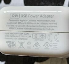 Apple 12W USB Wall Charger Power Adapter For iPad iPhone Pro S A1401