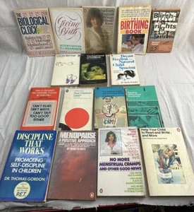 Vintage Penguin Paperback Lot x15 ~ Motherhood Giving Birth Menopause - Picture 1 of 7