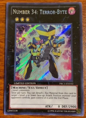 2013 Yu Gi Oh Star Pack Limited Edition Holo Number 34: Terror-Byte #PRC1-ENV02 - Image 1 of 2