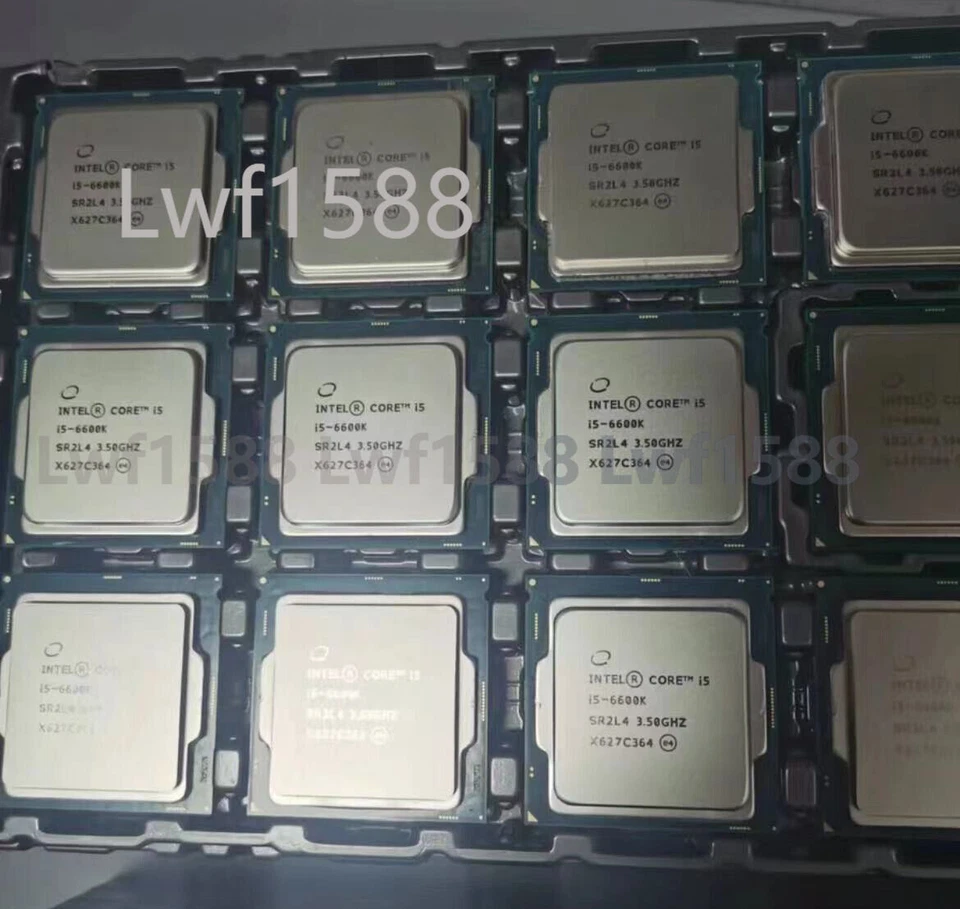 6th generation Intel quad-core i5-6600K LGA1151 3.50GHz 4-core 4-thread CPU - Image 1 of 1