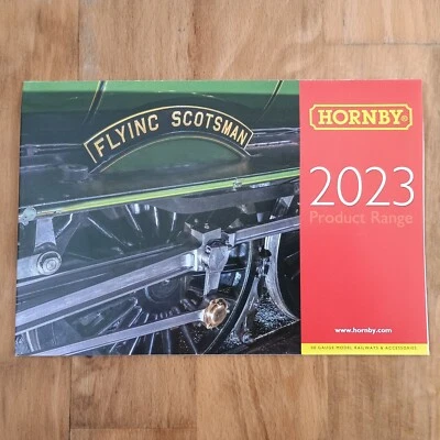 Hornby Produktpalette 2023 Faltblatt / Pamphlet - (unbenutzt) neuwertig