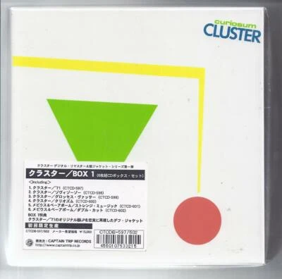 CLUSTER 6 Japan mini lp cd Promo Box set curiosum moebius roedelius Kluster NEW - Bild 1 von 2