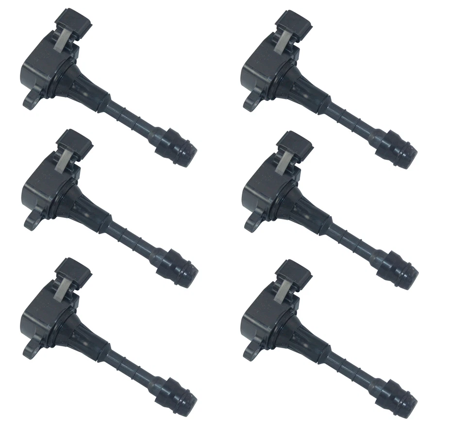 Set of 6 Hitachi Direct Ignition Coils for Infiniti FX35 G35 Nissan 350Z V6 3.5L - Image 1 of 1