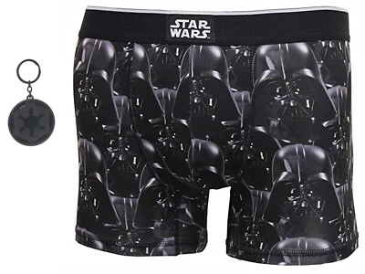 Star Wars Darth Vader Boxer Shorts & Keychain - NWT - Image 1 of 2