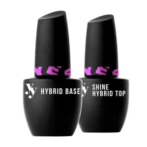 JA! SIE Basis und Oberteil solides Set enthält Hybrid Base & Shine Hybrid Top klar 15g - Bild 1 von 6