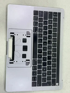 Clavier topcase QWERTY DANEMARK MacBook Pro 13" GRIS A1989 ( 2018 /2019) - Foto 1 di 2