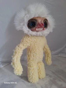 The abominable snowman art doll. Yeti. Plushie. Folk Art Snow Monster. Hand Made - Picture 1 of 13