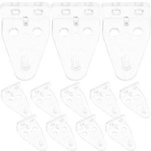 12Pcs Hold Down Brackets Blinds Accessories for Bottom Rail Holder - Picture 1 of 12
