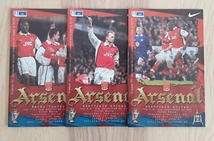 Arsenal 1998/99 Home FA Cup Programmes from menu - Picture 1 of 4