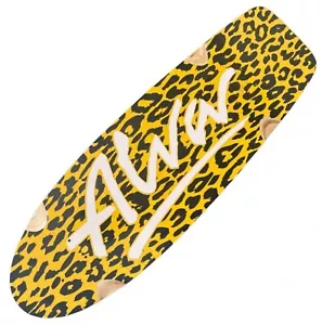 ALVA "Lost '79 Leopard" Skateboard Deck 9.25" x 30" YELLOW Old Skool 1970s - Picture 1 of 2