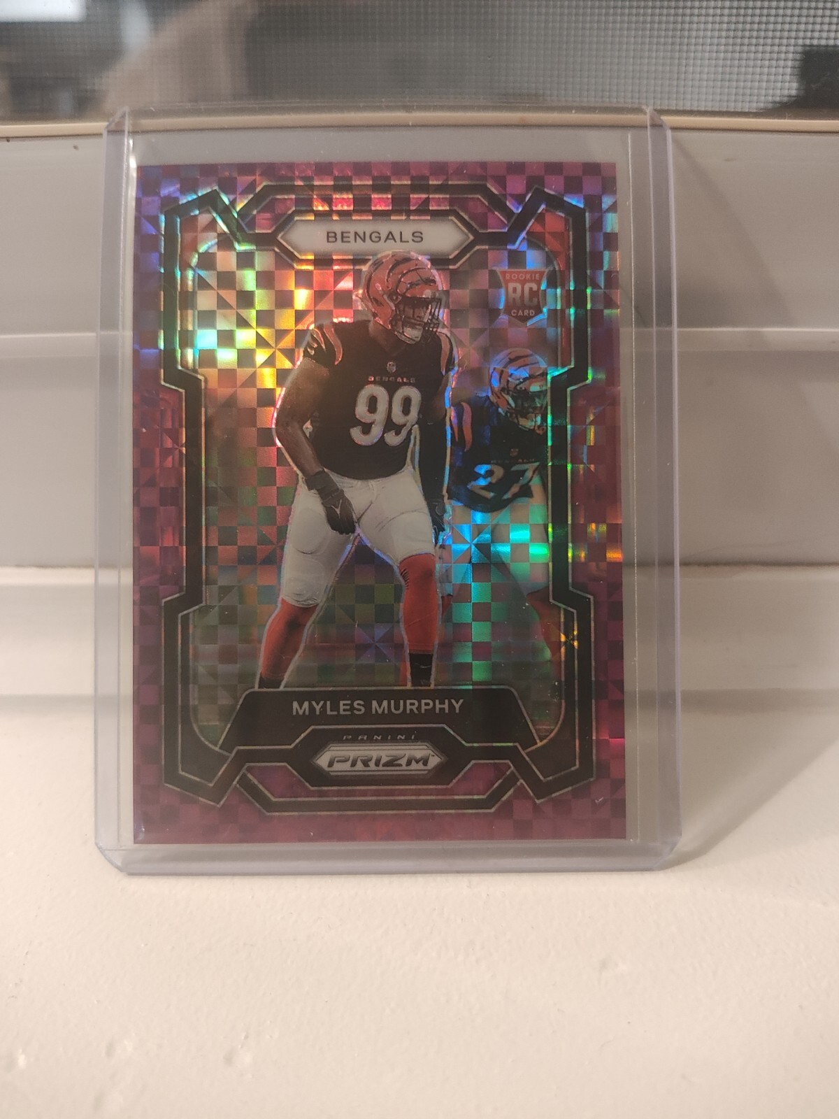 2023 Panini NFL Prizm #320 Myles Murphy PURPLE POWER Rookie RC 34/49 Bengals