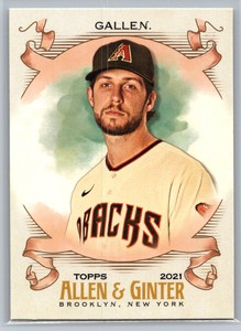 2021 Topps Allen & Ginter Zac Gallen   SP  343