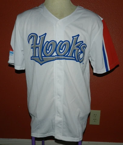 Corpus Christi Hooks SGA White Baseball Jersey Adult Large Texas League Cover