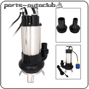 Sump Pump Industrial Sewage Cutter Grinder Cast iron Submersible 110V 1.5HP New - Picture 1 of 24