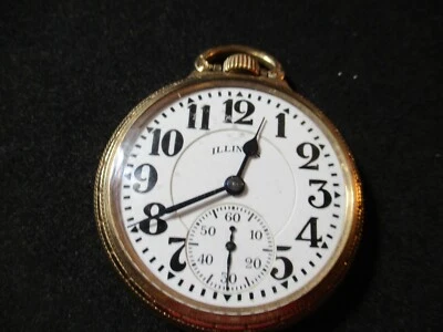 ILLINOIS BUNN SPECIAL 21 JEWEL POCKET WATCH - Image 1 of 4