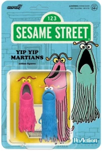 NEW Super7 Sesame Street YIP YIP MARTIANS 3.75-Inch ReAction Figure Toy yipyip - Picture 1 of 3