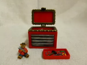 Jeff Gordon Dupont Boyds Bear Nascar Racing Treasure Klappbox 919363 - Bild 1 von 5
