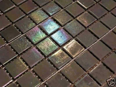 Glasmosaik Fliesen Mosaik PERLMUTTEFFEKT - GRAU  TOP !! - Bild 1 von 3