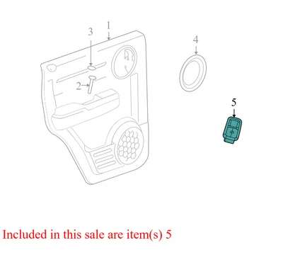 Dodge Nitro Passenger RL 2009-2011 interruptor de ventana de puerta usado 04602531AE fabricante original Foto 1 de 4