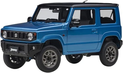 AUTOart 1/18 Suzuki Jimny (JB64) Blue Metallic / Black Roof 78502 - Image 1 of 4