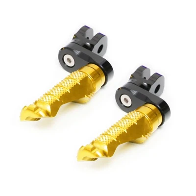 Gold R-FIGHT 25mm Front Riser Extender Foot Pegs For Ducati 848 /R/EVO 08 09 10 - Image 1 of 4