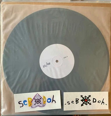 SEBADOH 'DEFEND YOURSELF' test pressing, numbered LP + stickers/poster FREE SHIP - Image 1 of 2