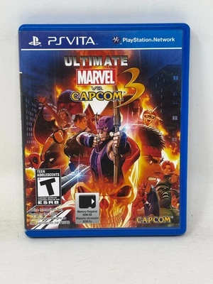 Sony PlayStation PS Vita - Ultimate Marvel vs Capcom 3 - Tested (2012) - Image 1 of 4