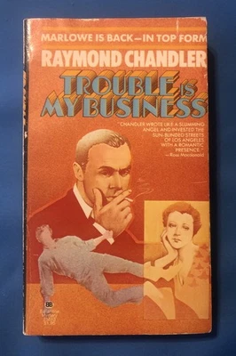 RAYMOND CHANDLER ︱Trouble is my business︱1978︱PB/ VG - Imagem 1 de 3