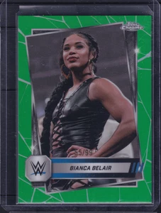Bianca Belair | Green Refractor /99 | WWE 2025 Topps Chrome - Bild 1 von 2