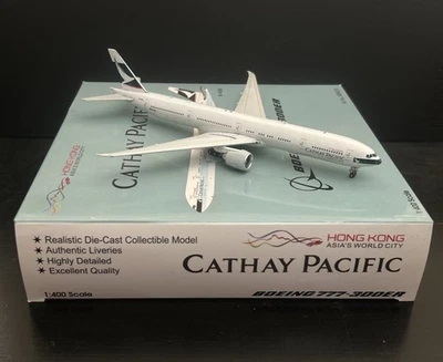 Aviation 400 Cathay Pacific Boeing 777-300ER B-KQX WB4015 1:400 Scale Diecast - Image 1 of 4