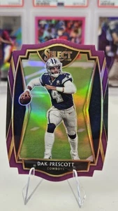 2020 Select Dak Prescott Purple Prizm Die Cut Premier Level《Slab Ready》Cowboys🔥 - Picture 1 of 2